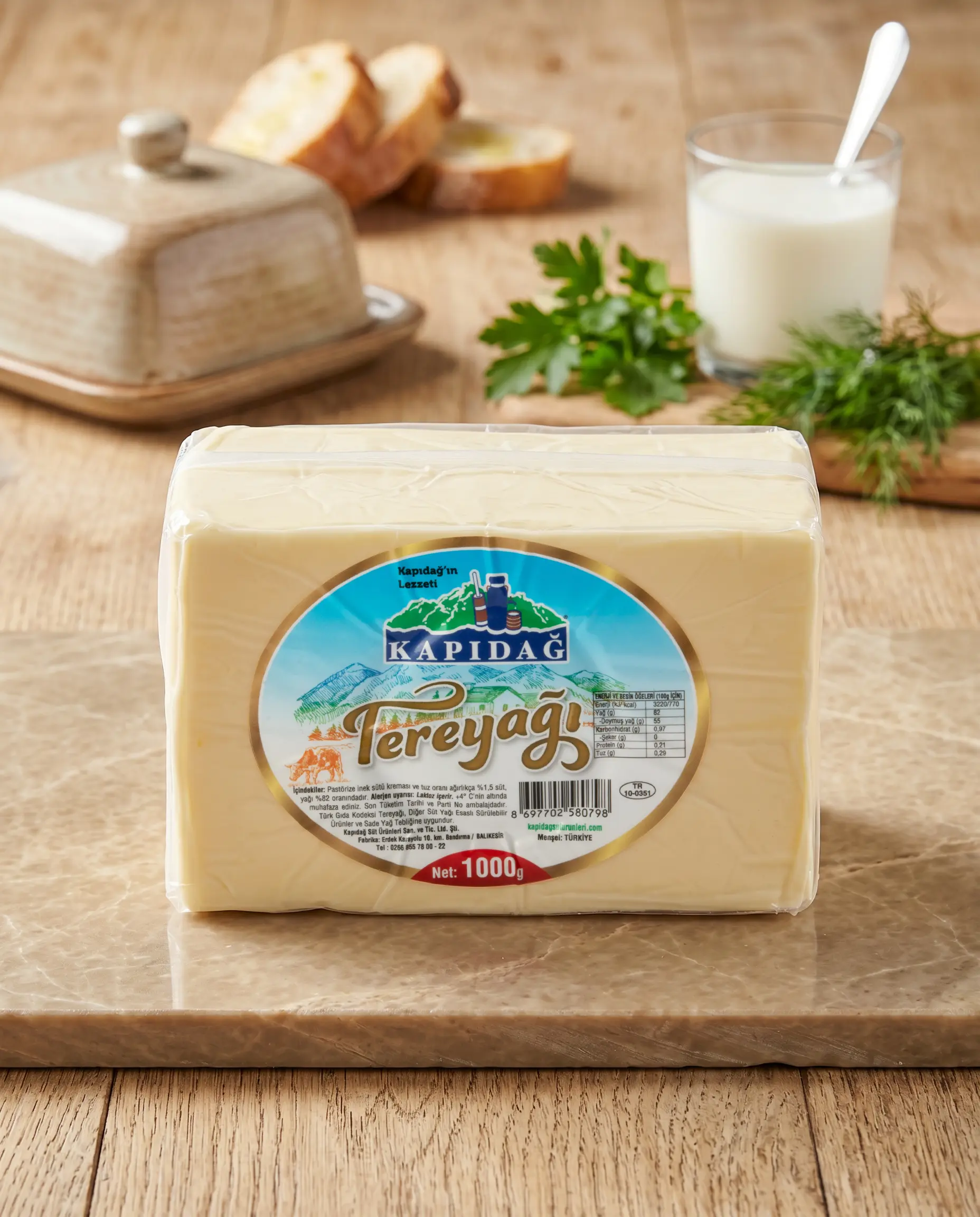 Kapıdağ Blok Tereyağı 1 kg